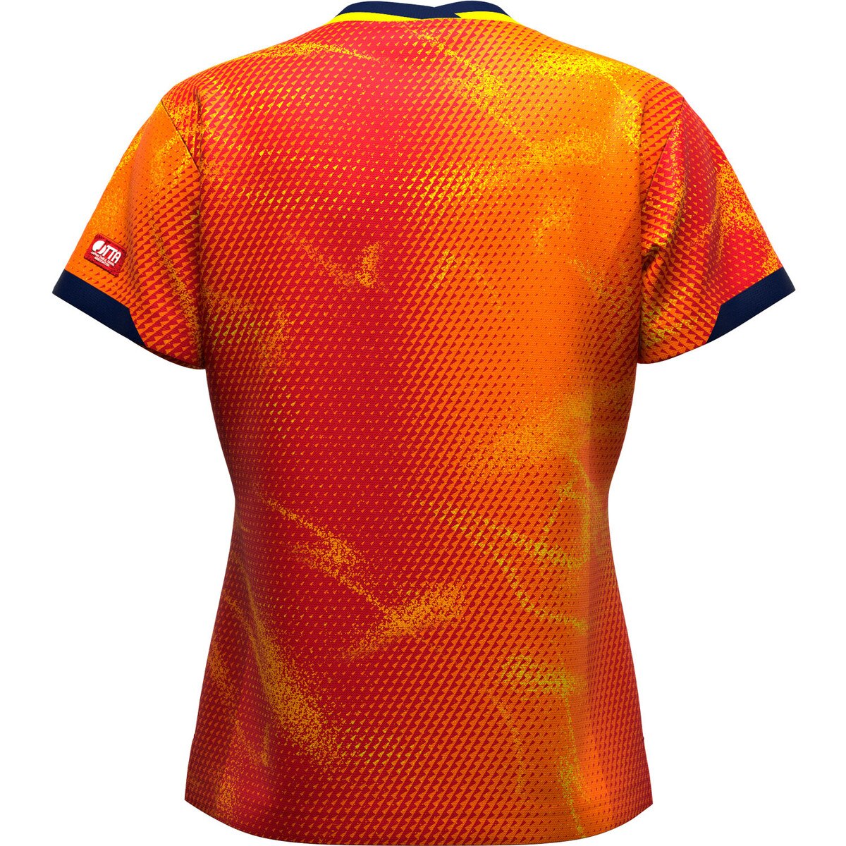 Butterfly Elistar 12 Lady Shirt - Red - Back